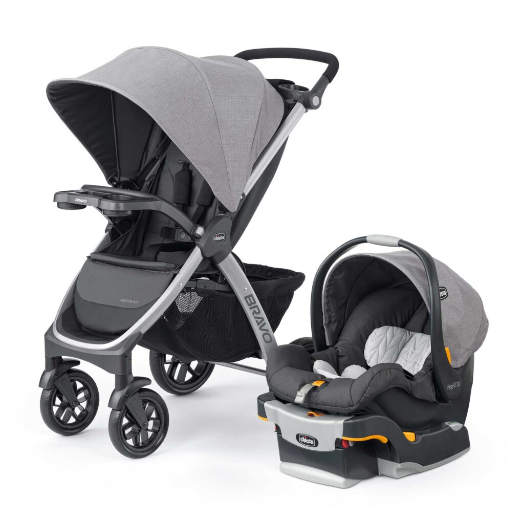 Poussette Chicco trio test