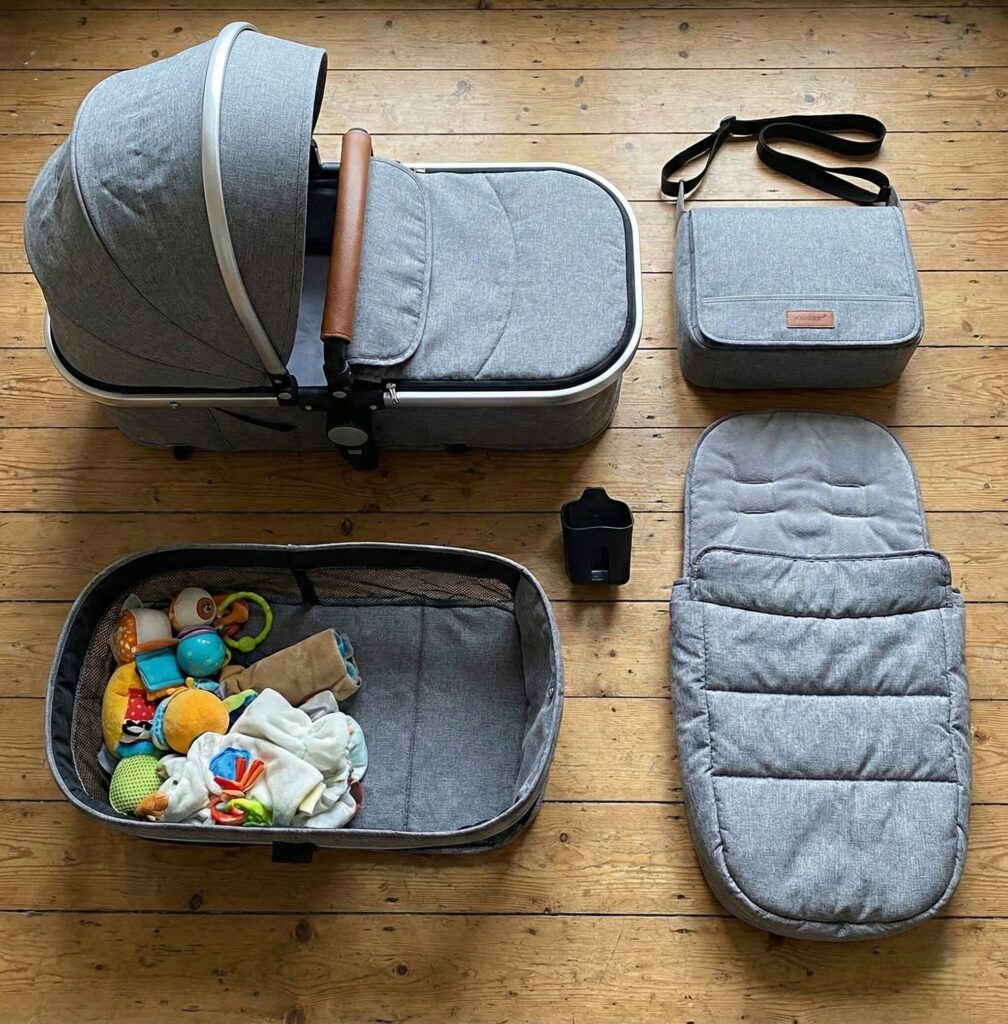 Poussette Kesser Loops 4 en 1 accessoires