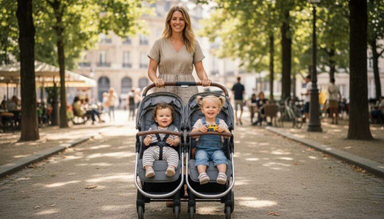 Test de la Poussette Limo de Vidiamo en ville
