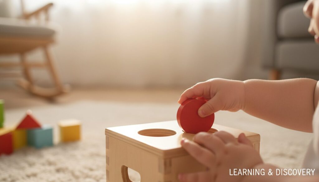À quel âge bébé met les formes dans les trous : L'apprentissage par le jeu
