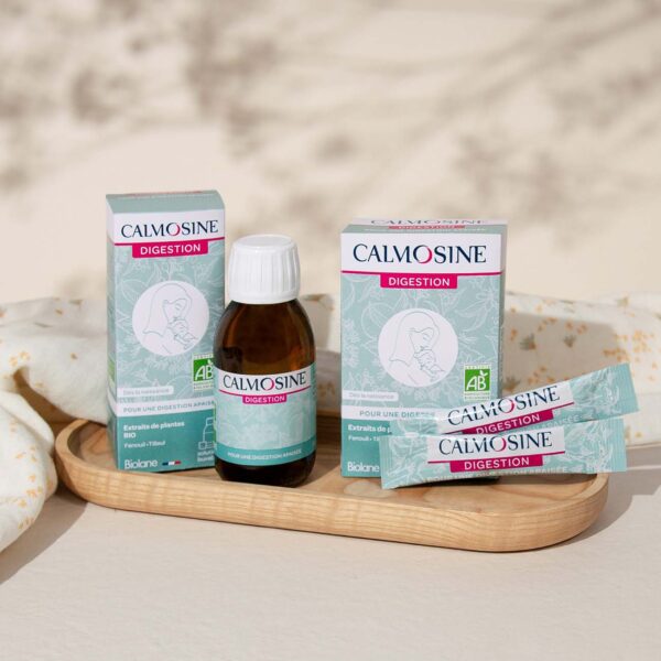 Flacon de Calmosine Digestion, solution naturelle pour bébé