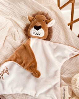 Doudou lion personnalisé Maison Syann