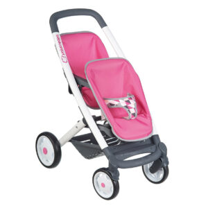 Poussette double Bébé Confort Smoby pour deux poupons