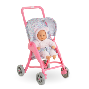 Poussette Fleurie Corolle pour poupon 30&nbsp;cm